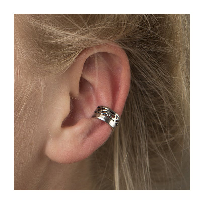Earcuff mit Tribaldesign