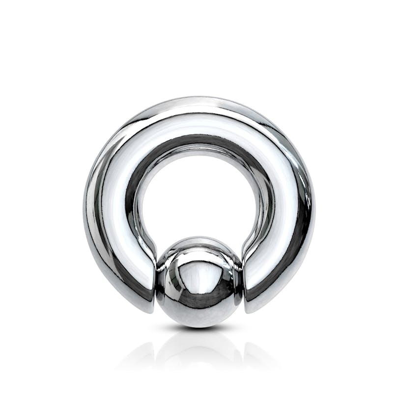 Argola CBR grande com bola solta