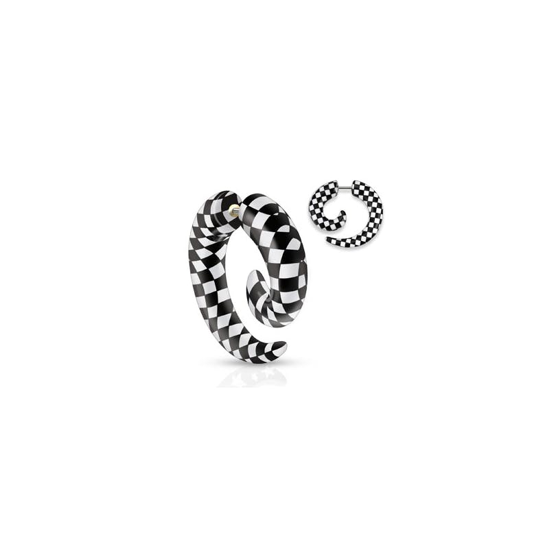 Faux tapers en spirale avec carreau