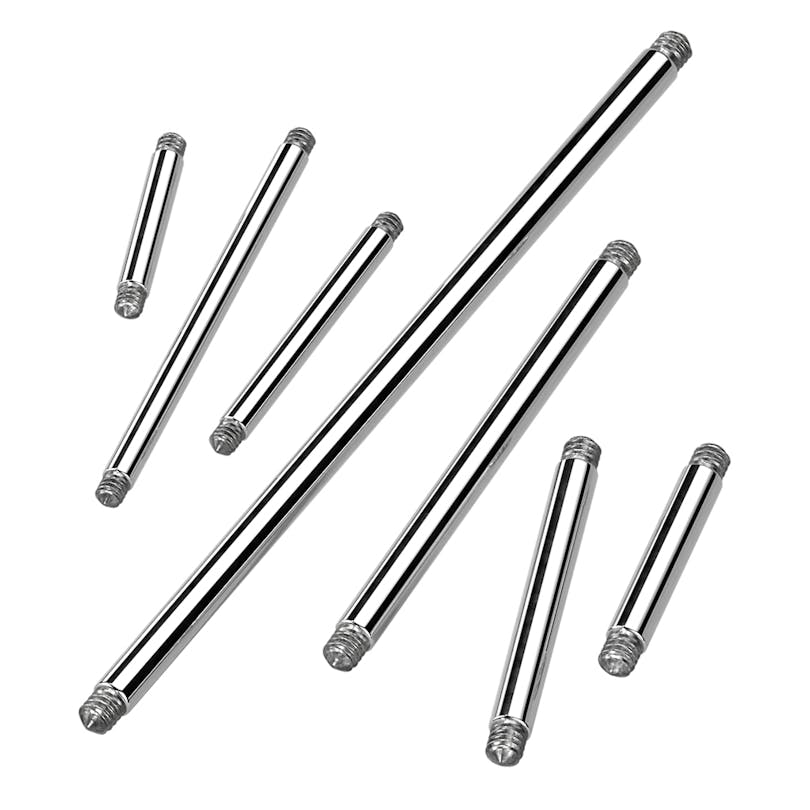 Tige barbell droite en titane pièce détachée