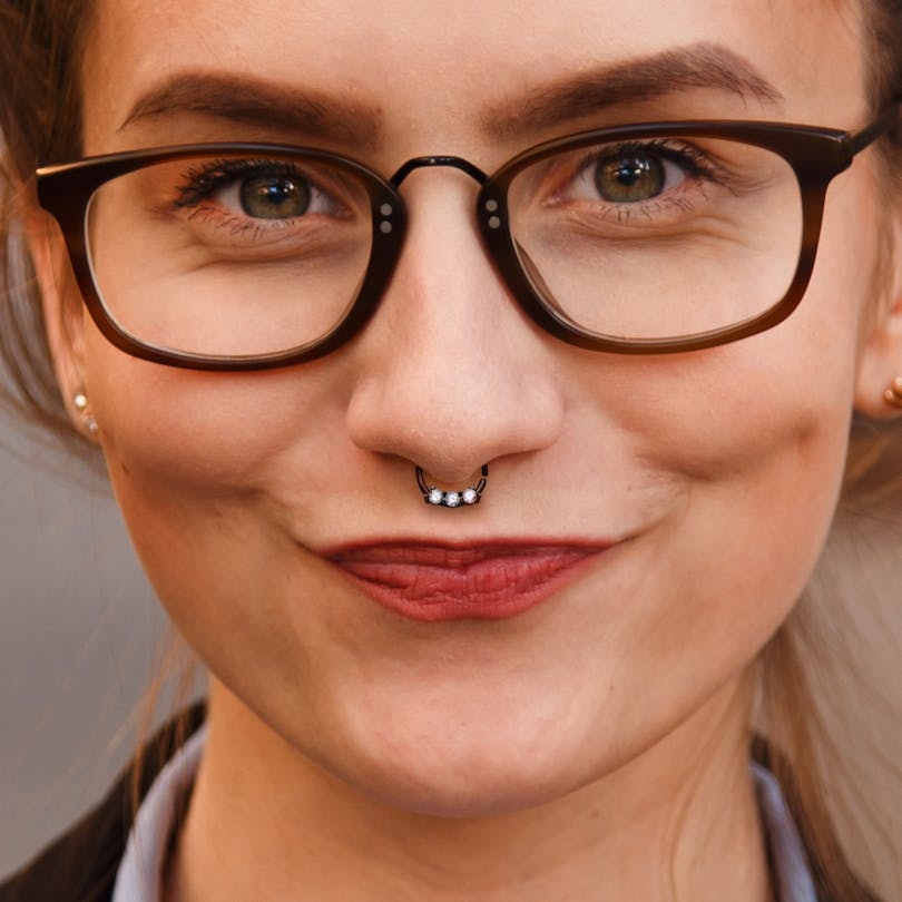 Petit septum avec montant selectif de pierres
