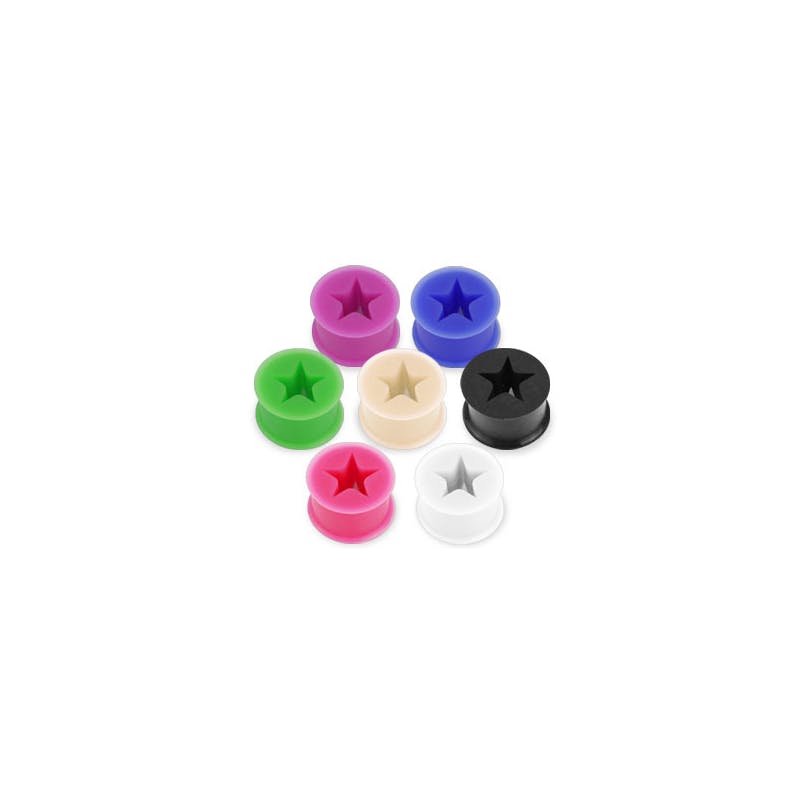 Tunnel en silicone avec étoile