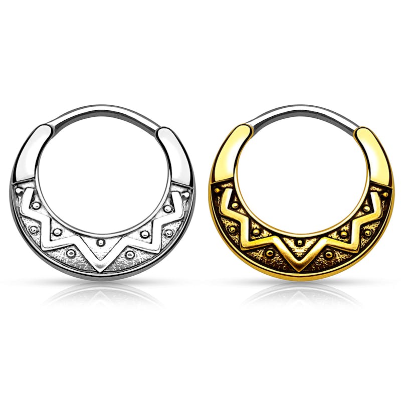 Septum avec design asthéque